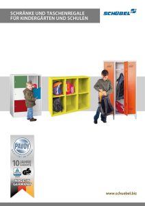Kindergarten- und Schulschränke